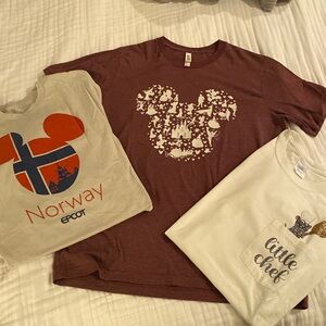 Women’s large Disney shirts